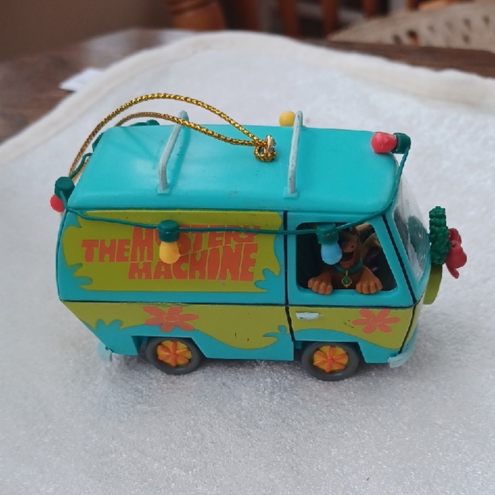Hannah Banana Teal and Yellow Holiday Ornament